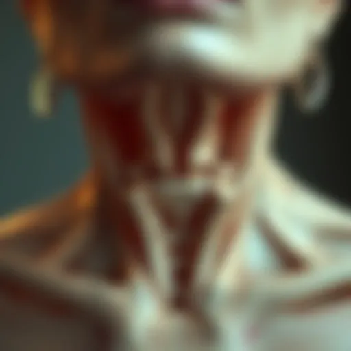 The Anatomy of Collar Bones Detailed view of a collar bone structure