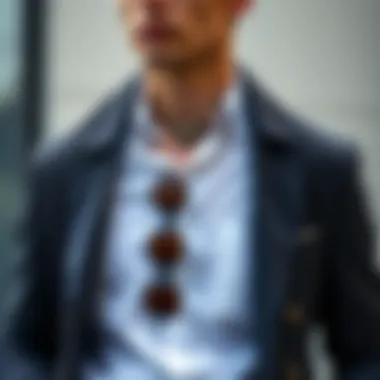 Accessory Pairings for Half Shirts A curated combination of accessories enhancing the half shirt style.