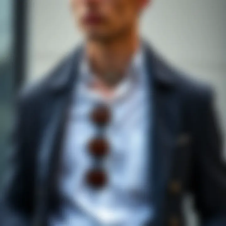 Accessory Pairings for Half Shirts A curated combination of accessories enhancing the half shirt style.