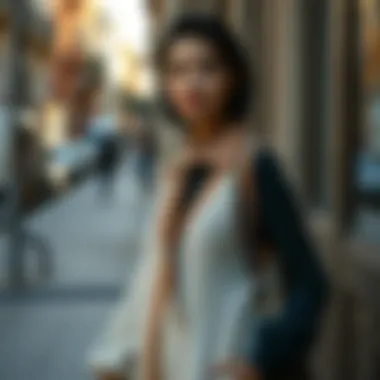 Layering Styles with Knitted Vest Dresses Fashionable layering with a knitted vest dress