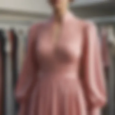 Fabric Choices for Modest Graduation Dresses A variety of fabrics used in modest graduation dresses