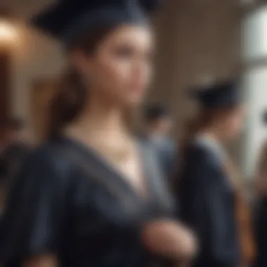 Accessorizing Graduation Dresses with Style Stylish accessories complementing graduation dresses